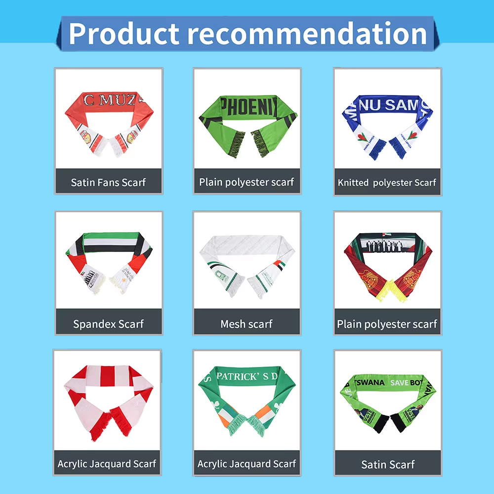 New Product Zambia Characteristic Scarves for Fan-01